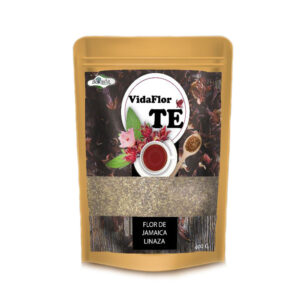 Vida Flor té (Rosa de Jamaica ,té Blanco y Ginseng Linasa)